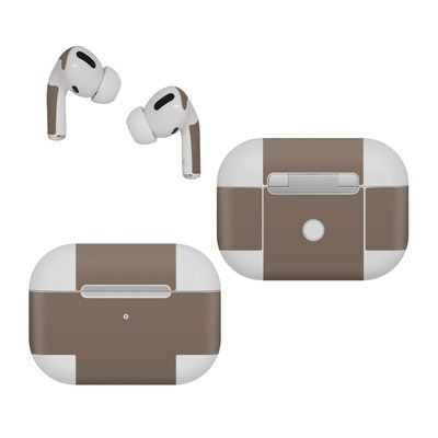 Apple AirPods Pro Skin - Solid State Flat Dark Earth