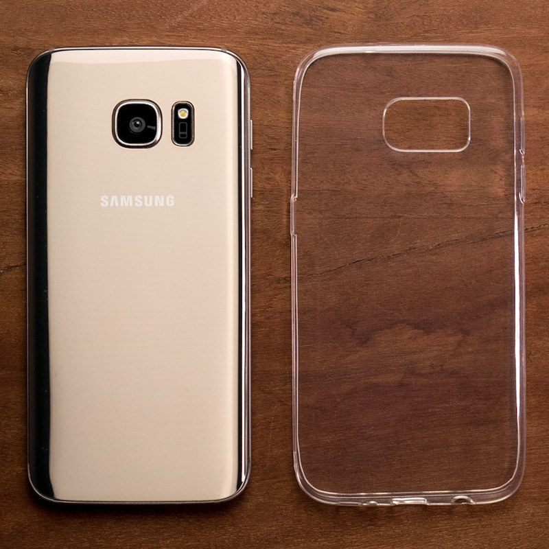 Ultra Thin Transparent Gel Case - Samsung Galaxy S7 (Image 1)