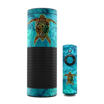 Amazon Echo Skin - Sacred Honu