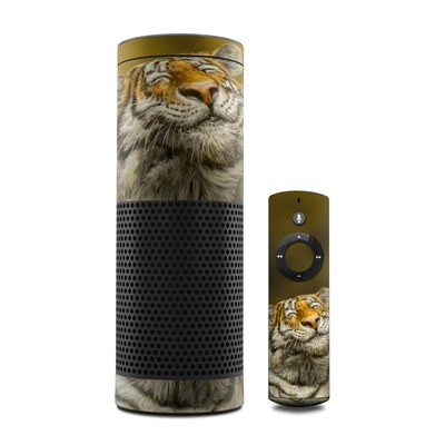 Amazon Echo Skin - Smiling Tiger