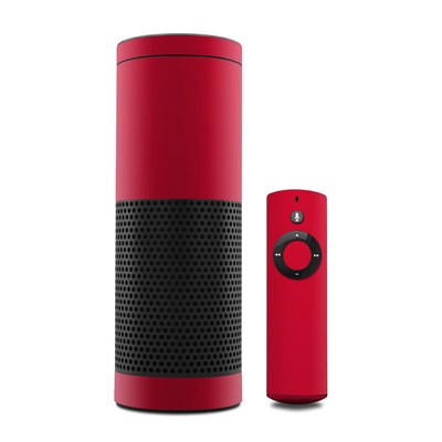 Amazon Echo Skin - Solid State Red