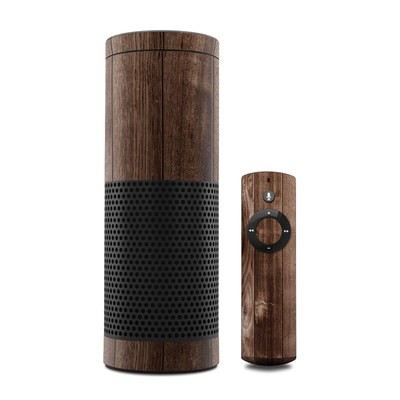 Amazon Echo Skin - Stained Wood