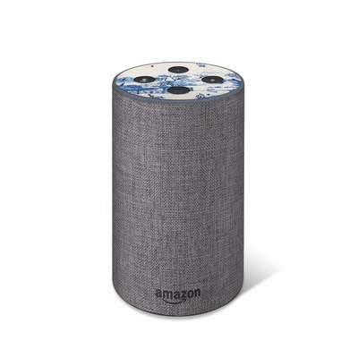 Amazon Echo 2017 Top Only Skin - Blue Willow