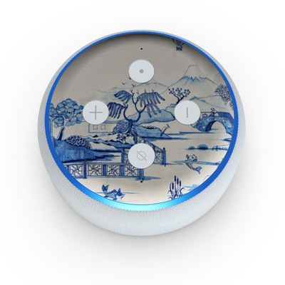 Amazon Echo Dot 3rd Gen Skin - Blue Willow