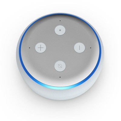 Amazon Echo Dot 3rd Gen Skin - Solid State White