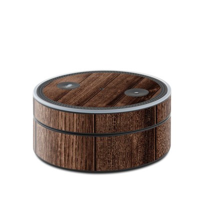 Amazon Echo Dot Skin - Stained Wood