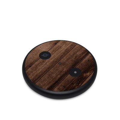 Amazon Echo Input Skin - Stained Wood