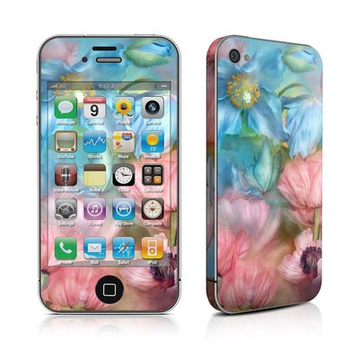 iPhone 4 Skin - Poppy Garden