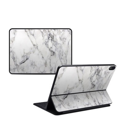 Apple Smart Keyboard (iPad Pro 11.7in, 1st Gen) Skin - White Marble