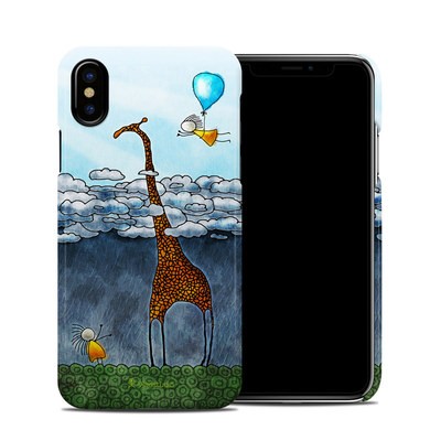 Apple iPhone X Clip Case - Above The Clouds