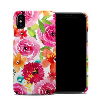 Apple iPhone X Clip Case - Floral Pop