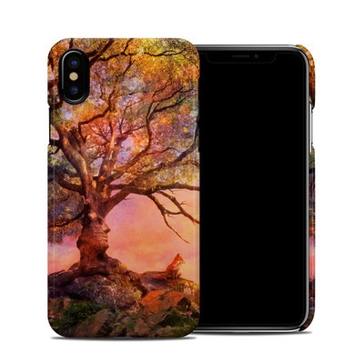 Apple iPhone X Clip Case - Fox Sunset