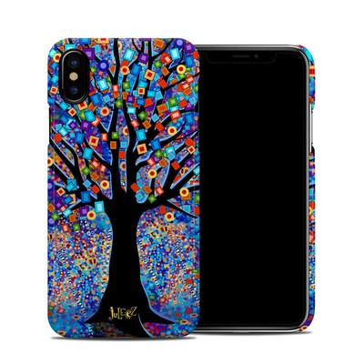 Apple iPhone X Clip Case - Tree Carnival