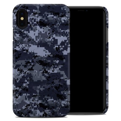Apple iPhone XS Max Clip Case - Digital Navy Camo