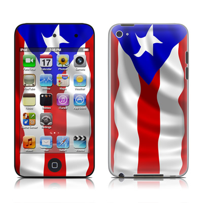 iPod Touch 4G Skin - Puerto Rican Flag