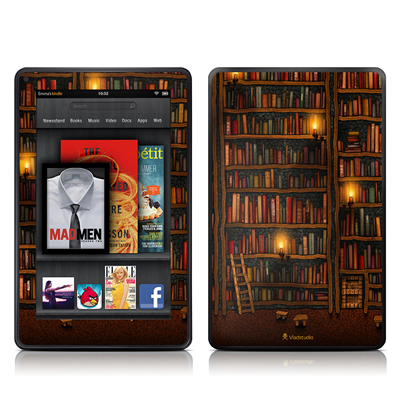 Kindle Fire Skin - Library