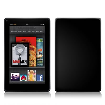 Kindle Fire Skin - Solid State Black