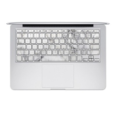 Apple MacBook Keyboard 2011-Mid 2015 Skin - White Marble