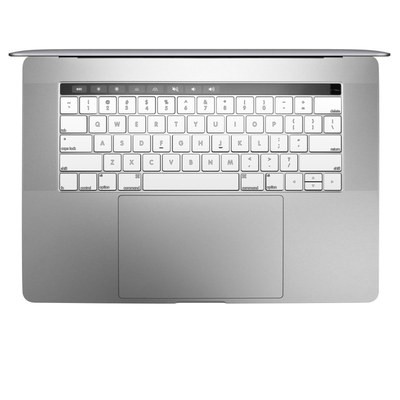 Apple MacBook Pro 13 and 15 Keyboard Skin - Solid State White