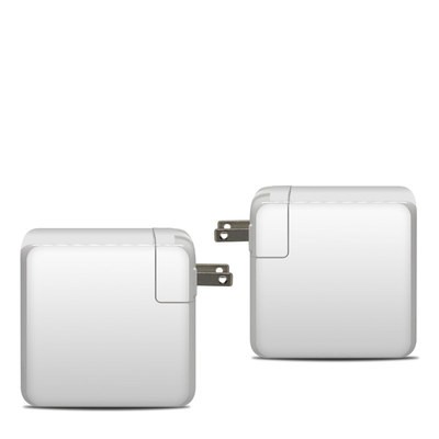 Apple 87W USB-C Power Adapter Skin - Solid State White