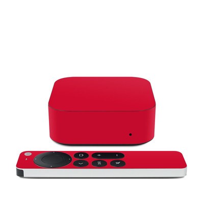 Apple TV 4K 2021 Skin - Solid State Red