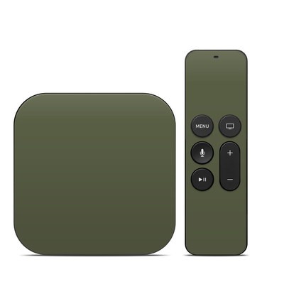 Apple TV 4th Gen Skin - Solid State Olive Drab