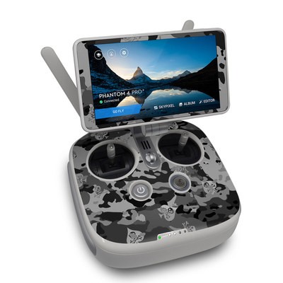 DJI Phantom 4 Pro Plus Controller Skin - SOFLETE Black Multicam