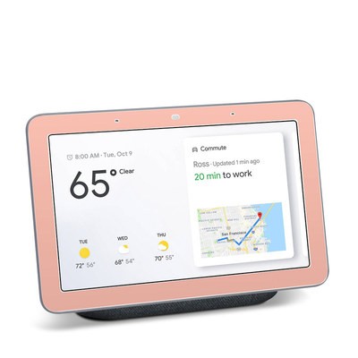 Google Home Hub Skin - Solid State Peach