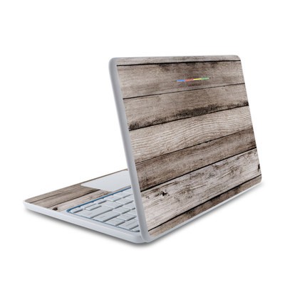 HP Chromebook 11 Skin - Barn Wood