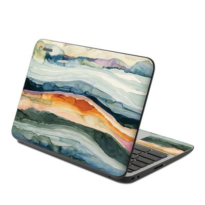 HP Chromebook 11 G4 Skin - Layered Earth