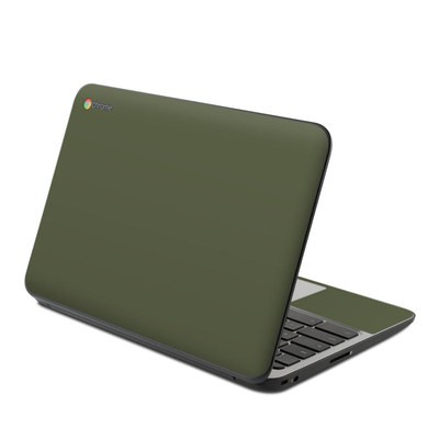 HP Chromebook 11 G4 Skin - Solid State Olive Drab