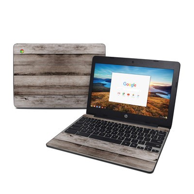 HP Chromebook 11 G5 Skin - Barn Wood