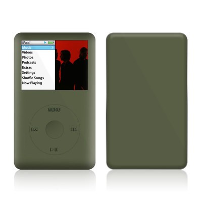 iPod Classic Skin - Solid State Olive Drab