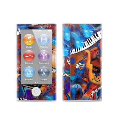 Apple iPod Nano (7G) Skin - Music Madness