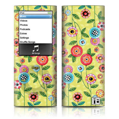 iPod nano (4G) Skin - Button Flowers
