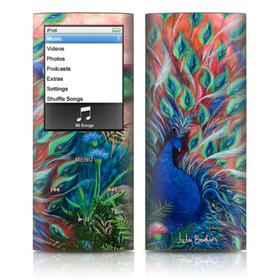 iPod nano (4G) Skin - Coral Peacock