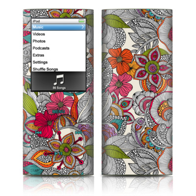 iPod nano (4G) Skin - Doodles Color