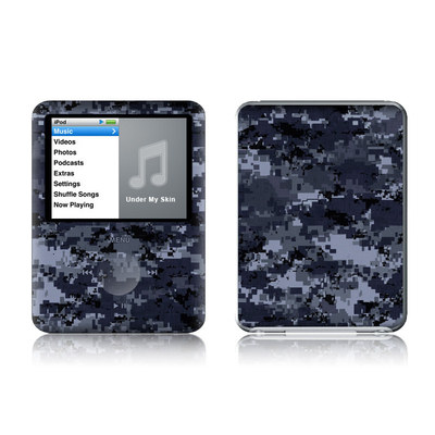 iPod nano (3G) Skin - Digital Navy Camo