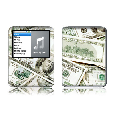 iPod nano (3G) Skin - Benjamins