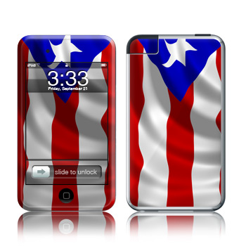 iPod Touch Skin - Puerto Rican Flag
