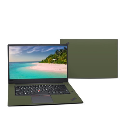 Lenovo ThinkPad X1 Extreme (2nd Gen) Skin - Solid State Olive Drab