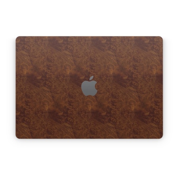 MacBook Skin - Dark Burlwood