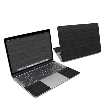 MacBook Air 13 (2020) Skin - Black Woodgrain