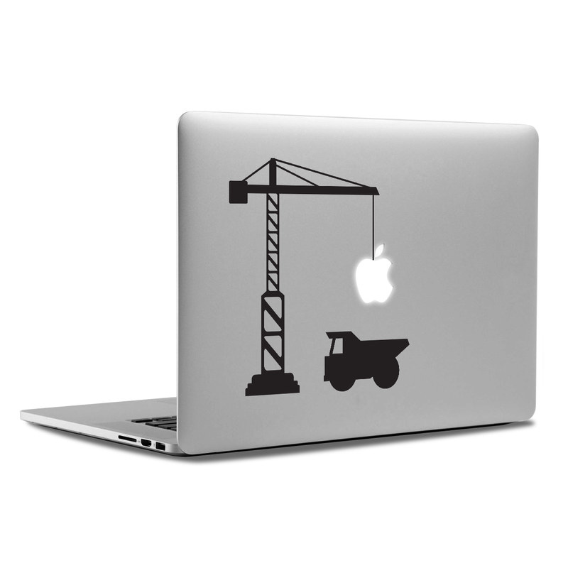 MacBook Decal - Construction Site
