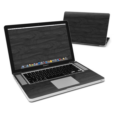 MacBook Pro 15in Skin - Black Woodgrain