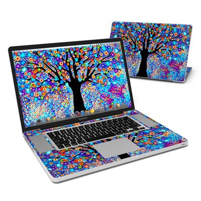 MacBook Pro 17in Skin - Tree Carnival