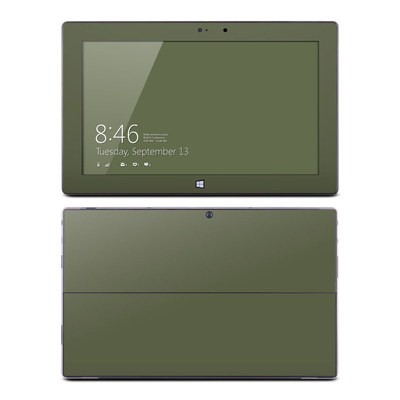 Microsoft Surface Pro Skin - Solid State Olive Drab