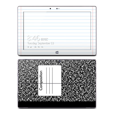 Microsoft Surface RT Skin - Composition Notebook