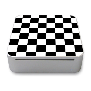 Mac mini Skin - Checkered