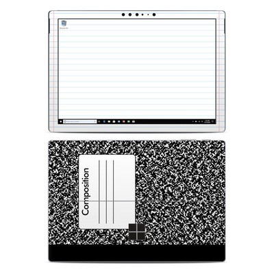 Microsoft Surface Pro 6 Skin - Composition Notebook